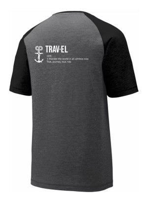 Travel - Verb 2 Tone Shirt Unisex
