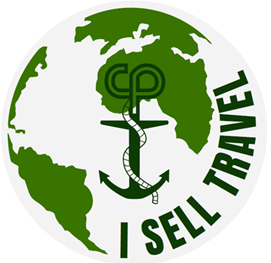 Enamel Lapel Pin " I Sell Travel"