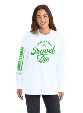 Unisex Living My Best Travel Life Tee
