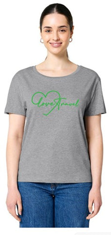 Ladies Love Travel Scoop Neck Tee