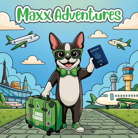 Maxx Adventures Children's Book or Bundle with Plush Maxx Dog
