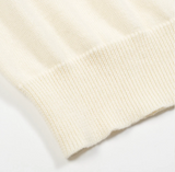 Ladies Maxx Cream Knit Shirt