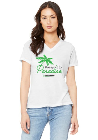Womens Passport to Paradise Tee Shirt